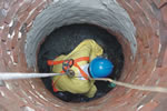 Description: Repair and waterproofing for masonry structures in hydrostatic pressure applications
