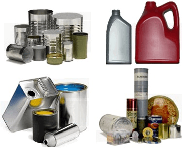 Packaging Containers (various) image
