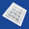 Indoor or ourdoor keypad with 12 back-lit keys