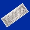COMPACT FORMAT PANEL MOUNT METAL KEYBOARD