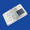 Rugged metal keypad with touchpad