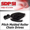 Miniature .1475" Pitch Molded Roller Chain Drives