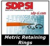 Metric Retaining Rings 