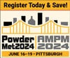 Metal Powder Industries Federation (MPIF) - AMPM2024 Conference Registration