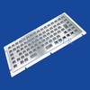 86-key Rugged Metal Keyboard with 12 Function Keys
