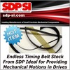 SDP/SI - Endless Timing Belt Stock 