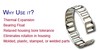 Tolerance Ring Solves Bearing Mount Problem