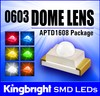 Industry First 0603 Dome Lens SMD LED