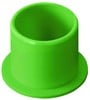 Plastic bushing made of renewable materials