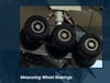 Measuring aircraft components.-Image