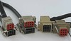 High Voltage corona free rectangular connectors