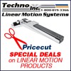 SPECIAL DEALS on LINEAR MOTION PRODUCTS