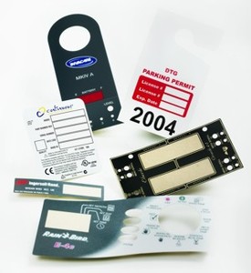 Control Panel Labels