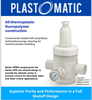 Plast-O-Matic Valves, Inc. - Full Shut-off Ultrapure Pressure Regulator