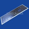 3-in-1 Panel-mount industrial black keyboard