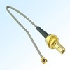 SMB BULKHEAD JACK TO IPEX CONNECTOR>SC-2360/1.13 