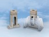 Bonded Nut Plate Stand-off with VICTREX® PEEK™
