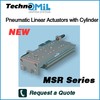 New MSR Dual Cylinder Pneumatic Linear Actuators