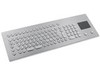 Vandal Proof Stainless Steel Keyboards by Indukey