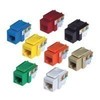 Cat 5e Unshielded Keystone Jacks .