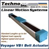 Voyager VB1 Belt Actuator for many Applications