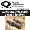 Top Products - Involute splined shafts & bushings
