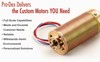 Custom, Fractional-Horsepower DC Motors