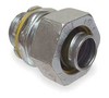 RACO Straight Connector, 3/4 In, Non Insulated 