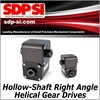 Hollow-Shaft Right Angle Helical Gear Drives