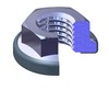 Spiralock Captive Washer Nut