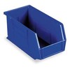 AKRO-MILS Bin Box, Plastic, Blue 