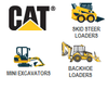 Skid Steer Loader, Mini Excavator, Backhoe Loader