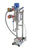 degassing of viscous and high-viscous media