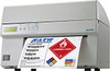 Wide-label Bar Code Printer