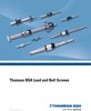 Updated Lead and Ball Screws Catalog Now Available