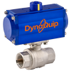 DynaQuip Controls - Pneumatic High Pressure 2-Piece SS Ball Valve