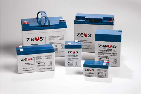 ZEUS Sealed Lead Acid Batteries