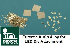 Eutectic AuSn Alloy for LED Die Attachment-Image