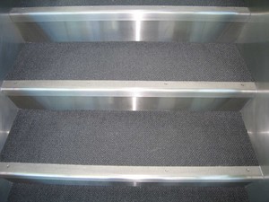 Slip Resistant Nosings for stairs/stair treads-Image
