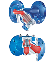 Strainer, Check Valves with Flanges, Butt Weld Ends -Image