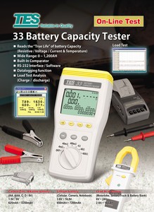 TES-33 Battery Capacity Tester-Image