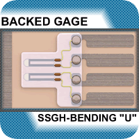 Semiconductor Backed Half-Bridge Gages-Image