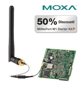 Wireless LAN embedded serial device servers-Image
