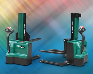 COMPACT STACKERS ARE FULLY POWERED, ERGONOMIC-Image