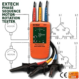 Phase Sequence/Motor Rotation Tester (480403)-Image