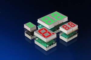 New High-Temp Surface Mount 7-Segment LED Displays-Image