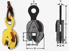 1.5 Ton Vertical Plate Clamp -Image