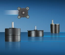 Flat Brushless DC-Motors + Integrated Electronics-Image