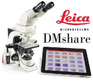 Microscope Images Go Mobile with Leica DMShare App-Image