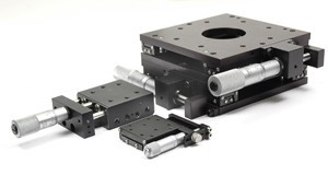 Micrometer Driven Positioning Stages by Del-Tron-Image